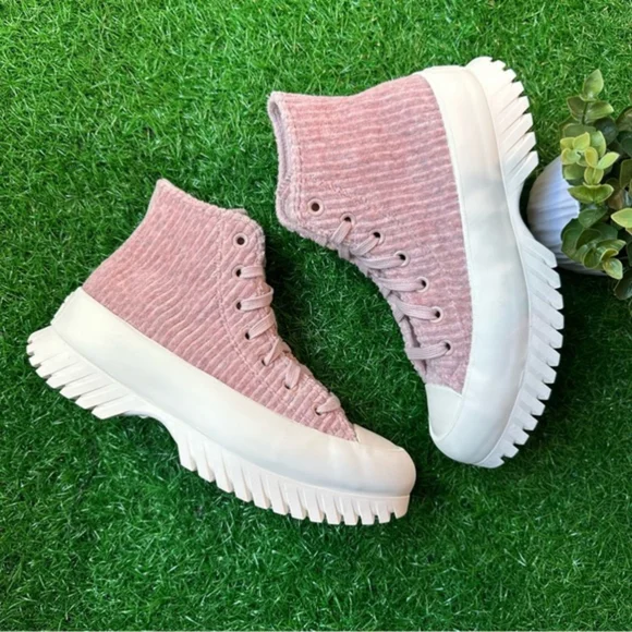 Converse Chuck Taylor All Star Ctas Lugged 2.0 Hi Stone Mauve - Picture 6 of 8